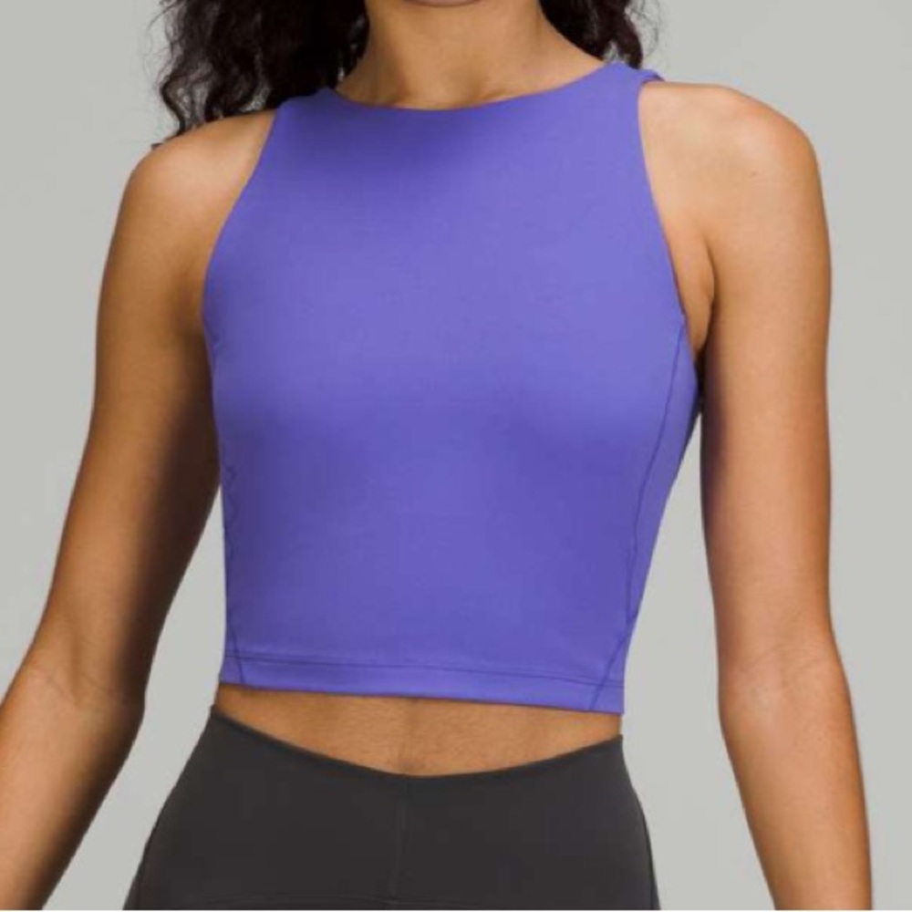 NWOT Lululemon Align High-Neck Tank Top Charged Indigo